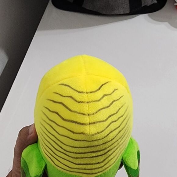 Yellow and Green Plush Bird Toy Ty Beanie Baby Sweetpea Secret Life of Pets - Picture 9 of 10